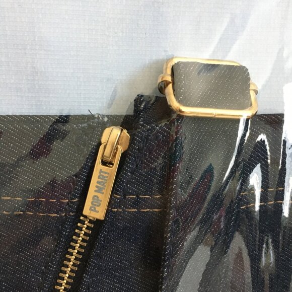 Pop MART Labubu the Monsters Fall in Wild Denim Tote Bag/Apron NEW & SEALED  T - Picture 10 of 14